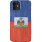 Haiti Flag Distressed iPhone 12 Mini Lite Case